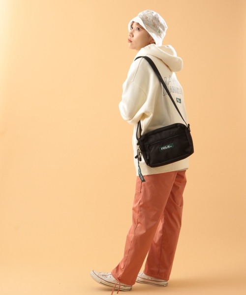 MILKFED.(ミルクフェド)の「MILKFED. × MANASTASH /ミルクフェド×マナスタッシュ SHOULDER ショルダーバッグ(ショルダーバッグ・レディース・ブラック・FREE)」の17枚目の写真