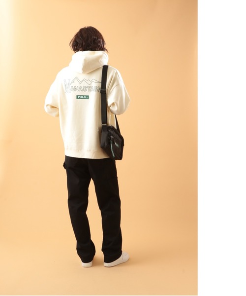 MILKFED.(ミルクフェド)の「MILKFED. × MANASTASH /ミルクフェド×マナスタッシュ SHOULDER ショルダーバッグ(ショルダーバッグ・レディース・ブラック・FREE)」の20枚目の写真