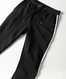 SKKONE（スコーネ）の「無地/ロゴプリント/ライン柄 裏起毛 スリム スウェットジョガーパンツ（スウェットパンツ・メンズ）」