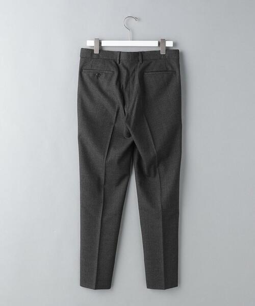 WORK TRIP OUTFITS GREEN LABEL RELAXING（ワークトリップアウトフィッツグリーンレーベル リラクシング）の「WTO TWPUバーズアイ マジコン スーツパンツ -ウォッシャブル・防シワ・ストレッチ- ＊＊（スーツパンツ・メンズ・ネイビー/ダークブラウン/ダークグレー・XXS/70/XS/72/S/76/L/84/M/80/XL/88）」の15枚目の写真