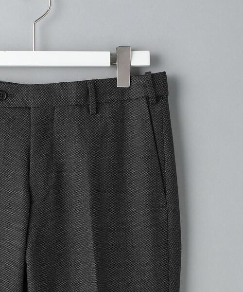 WORK TRIP OUTFITS GREEN LABEL RELAXING（ワークトリップアウトフィッツグリーンレーベル リラクシング）の「WTO TWPUバーズアイ マジコン スーツパンツ -ウォッシャブル・防シワ・ストレッチ- ＊＊（スーツパンツ・メンズ・ネイビー/ダークブラウン/ダークグレー・XXS/70/XS/72/S/76/L/84/M/80/XL/88）」の22枚目の写真