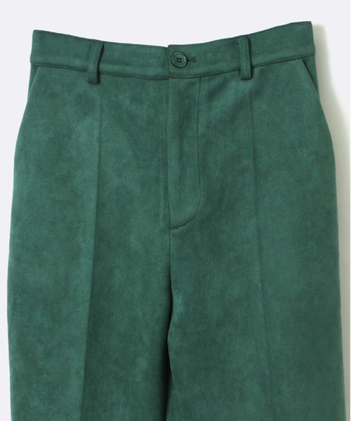 one way（ワンウェイ）の「【oneway】スエードポンチフレアパンツ（スラックス・レディース・ブラック/ベージュ/ライトグリーン/ボルドー・FREE）」の9枚目の写真