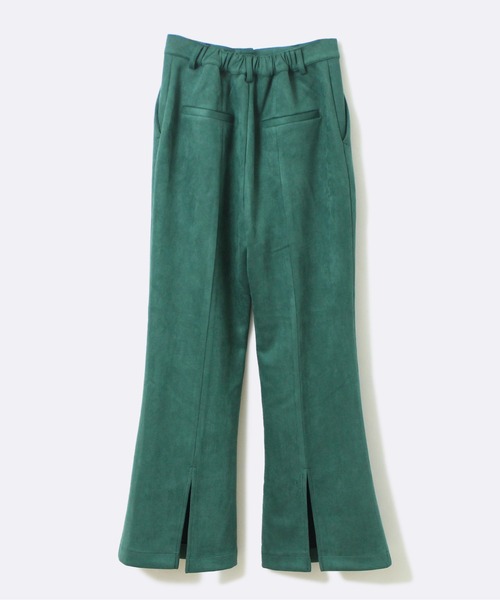 one way（ワンウェイ）の「【oneway】スエードポンチフレアパンツ（スラックス・レディース・ブラック/ベージュ/ライトグリーン/ボルドー・FREE）」の12枚目の写真