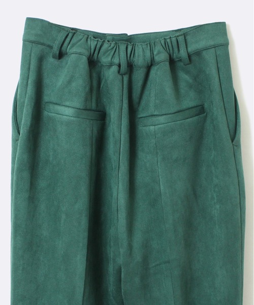 one way（ワンウェイ）の「【oneway】スエードポンチフレアパンツ（スラックス・レディース・ブラック/ベージュ/ライトグリーン/ボルドー・FREE）」の7枚目の写真