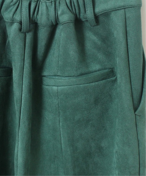 one way（ワンウェイ）の「【oneway】スエードポンチフレアパンツ（スラックス・レディース・ブラック/ベージュ/ライトグリーン/ボルドー・FREE）」の11枚目の写真