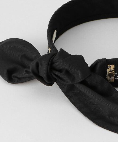 BEAUTY&YOUTH UNITED ARROWS(ビューティーアンドユースユナイテッドアローズ)の「<LORNA MURRAY>BOHEMIA ROMA HEADBAND/ヘッドバンド.(ヘアバンド・レディース・ブラック・FREE)」の5枚目の写真