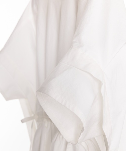 RURI.W（ルリ）の「【RURI.W】TOPPER BLOUSE（シャツ/ブラウス・レディース・ホワイト/ブラック・FREE）」の8枚目の写真