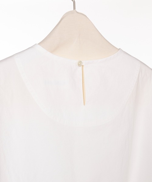 RURI.W（ルリ）の「【RURI.W】TOPPER BLOUSE（シャツ/ブラウス・レディース・ホワイト/ブラック・FREE）」の9枚目の写真