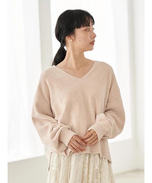 earth music&ecology（アースミュージックアンドエコロジー）の「スクエアアクリルイヤリング ＊（イヤリング・レディース・アイボリー/ブラウン/ダークグリーン・FREE）」の9枚目の写真