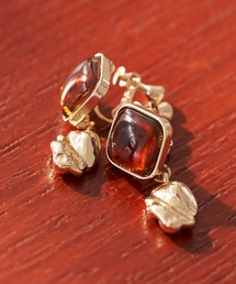 earth music&ecology | スクエアアクリルイヤリング *(イヤリング)