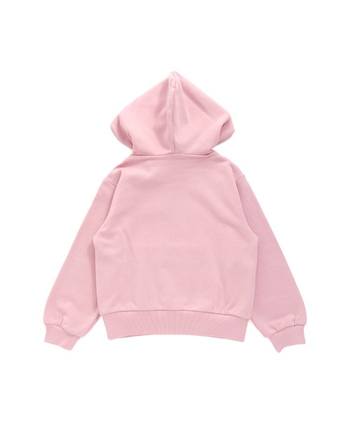 JENNI love(ジェニィラブ)の「ボウタイパーカー(パーカー・キッズ・オフホワイト/ピンク/ラベンダー・130cm/140cm/150cm/160cm)」の5枚目の写真