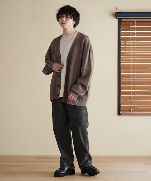 ルーズストレートデニムパンツ/セミワイドデニムパンツ（デニムパンツ