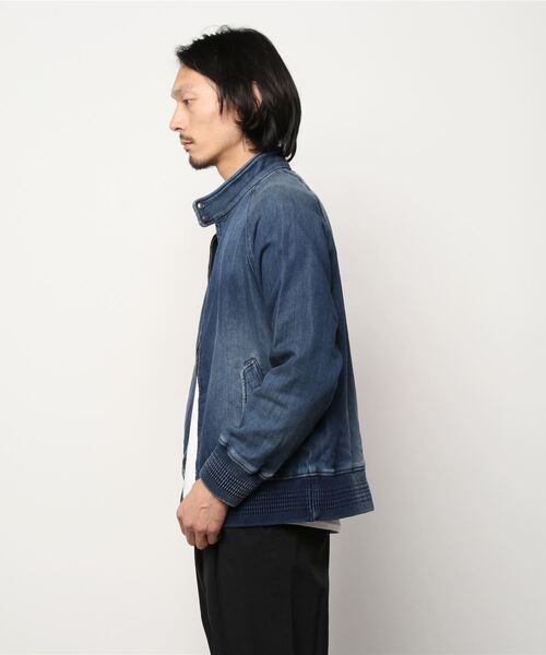 Rinajour（リナジュール）の「Rinajour(リナジュール) インディゴブルゾン（ブルゾン・メンズ・インディゴブルー・LARGE）」の2枚目の写真