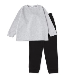 CROSSPLUS ONLINE（クロスプラスオンライン）の「【LAFUKU/ラフク】裏起毛スウェットルームウェアSET◆新色追加◆（上下セット） Sサイズ～4Lサイズ（ルームウェア/パジャマ）」