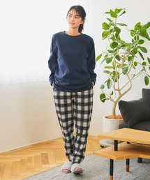 ルームウェア/パジャマ（ブルー・ネイビー/青色系・チェック柄