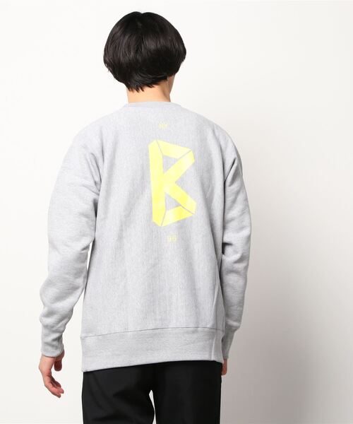 コラボ　スウェット　トレーナー　裏毛　サイズM　ブルックリンマシンワークス　希少 BROOKLYN MACHINE WORKS（ブルックリンマシンワークス）の「ムラサキ