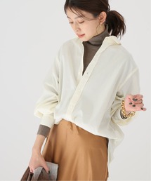 plage | Puff Sleeves Round シャツ◆(シャツ/ブラウス)