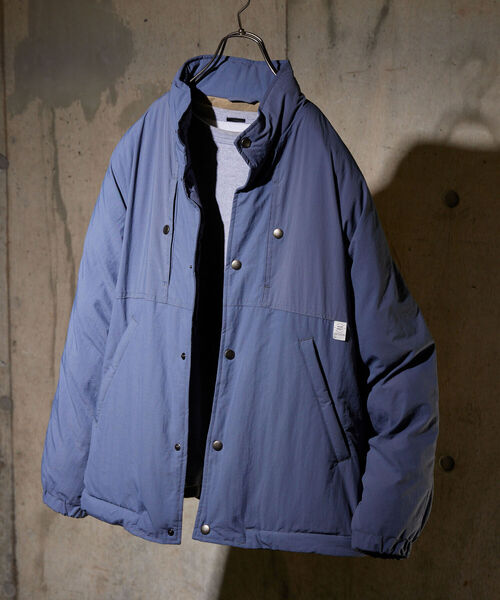 NOLLEY'S goodman（ノーリーズグッドマン）の「【WORK ABOUT/ワークアバウト】CATTLEYA JACKET インサレーション 中綿（ブルゾン・メンズ・ブラック/ベビーピンク/グレイッシュブルー・M/L）」の3枚目の写真