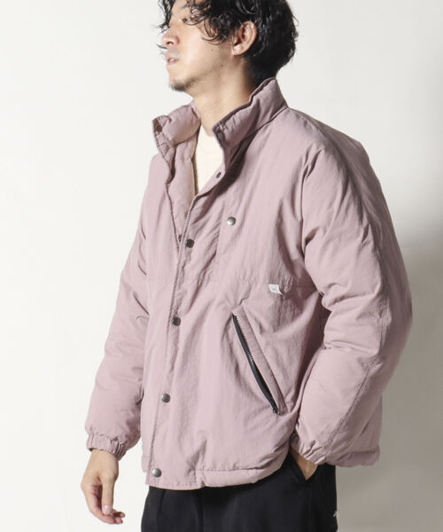 NOLLEY'S goodman（ノーリーズグッドマン）の「【WORK ABOUT/ワークアバウト】CATTLEYA JACKET インサレーション 中綿（ブルゾン・メンズ・ブラック/ベビーピンク/グレイッシュブルー・M/L）」の5枚目の写真