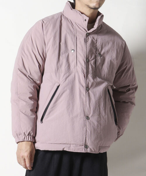 NOLLEY'S goodman（ノーリーズグッドマン）の「【WORK ABOUT/ワークアバウト】CATTLEYA JACKET インサレーション 中綿（ブルゾン・メンズ・ブラック/ベビーピンク/グレイッシュブルー・M/L）」の10枚目の写真