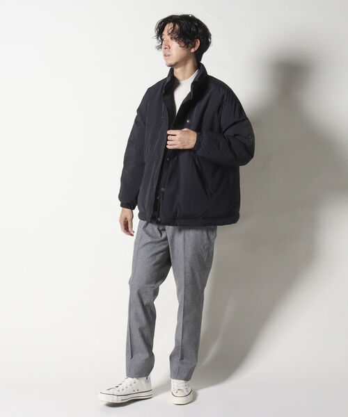 NOLLEY'S goodman（ノーリーズグッドマン）の「【WORK ABOUT/ワークアバウト】CATTLEYA JACKET インサレーション 中綿（ブルゾン・メンズ・ブラック/ベビーピンク/グレイッシュブルー・M/L）」の11枚目の写真