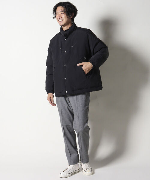 NOLLEY'S goodman（ノーリーズグッドマン）の「【WORK ABOUT/ワークアバウト】CATTLEYA JACKET インサレーション 中綿（ブルゾン・メンズ・ブラック/ベビーピンク/グレイッシュブルー・M/L）」の18枚目の写真