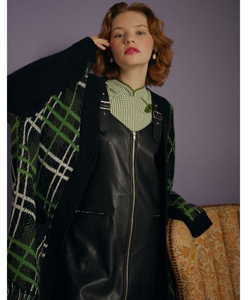 Candy Stripper（キャンディストリッパー）の「BELTED FAKE LEATHER