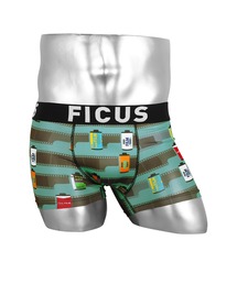 FICUS（フィークス）の「FICUS/フィークス ボクサーパンツ メンズ アンダーウェア 下着 カメラ フィルム ネガ（ボクサーパンツ）」