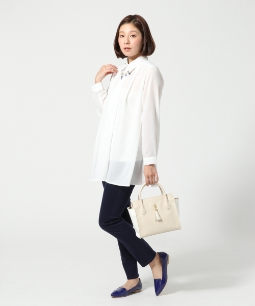 LEPSIM（レプシィム）の「タッセルミニトート　558087（トートバッグ・レディース・ブラック/ライトベージュ/ライトブルー/レッド・FREE）」の21枚目の写真