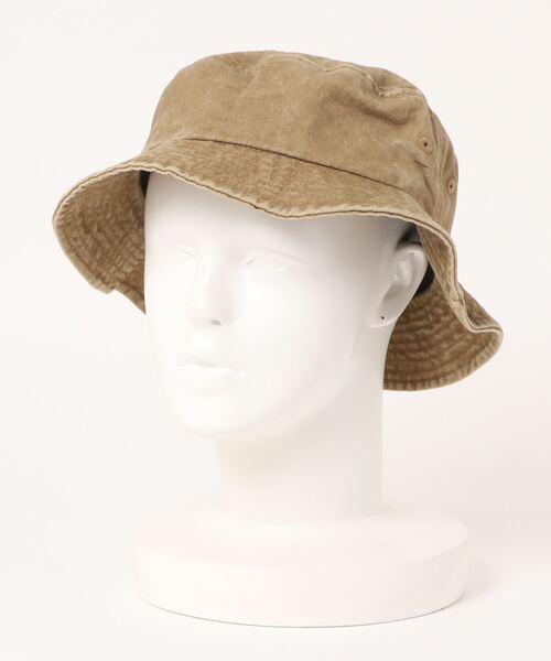 FRUIT OF THE LOOM（フルーツオブザルーム）の「FRUIT OF THE LOOM　BUCKET HAT TWILL PIGMENT（ハット・メンズ・ブラック/パープル/ベージュ/レッド・FREE）」の9枚目の写真