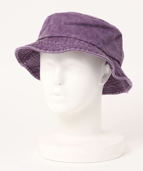 FRUIT OF THE LOOM（フルーツオブザルーム）の「FRUIT OF THE LOOM　BUCKET HAT TWILL PIGMENT（ハット・メンズ・ブラック/パープル/ベージュ/レッド・FREE）」の8枚目の写真