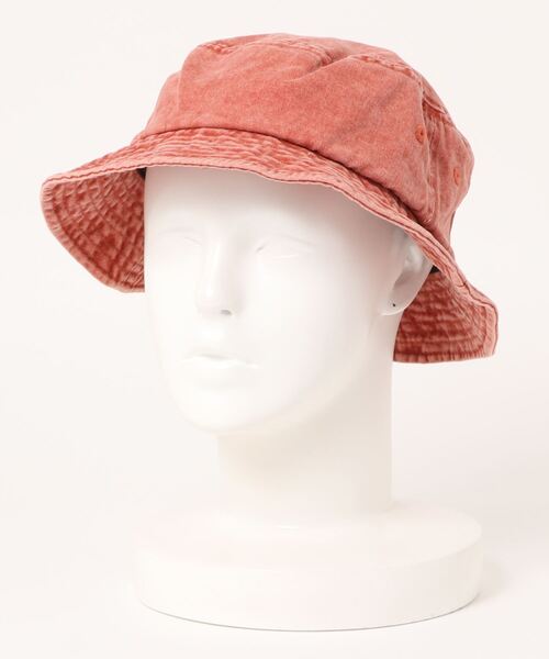 FRUIT OF THE LOOM（フルーツオブザルーム）の「FRUIT OF THE LOOM　BUCKET HAT TWILL PIGMENT（ハット・メンズ・ブラック/パープル/ベージュ/レッド・FREE）」の7枚目の写真