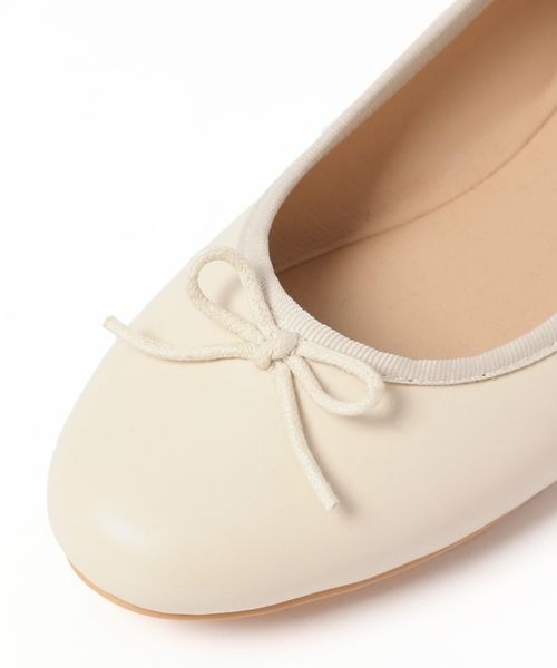 LOWRYS FARM（ローリーズファーム）の「カンドウフィットバレエ　260832（バレエシューズ・レディース・アイボリー/ブラック/シルバー/その他・MEDIUM/LARGE/SMALL）」の11枚目の写真