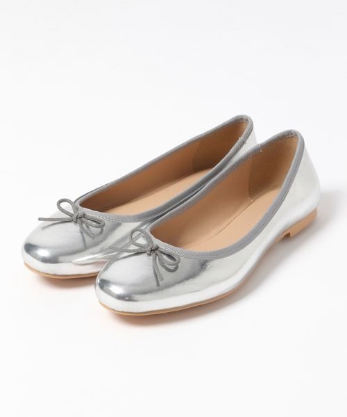 LOWRYS FARM（ローリーズファーム）の「カンドウフィットバレエ　260832（バレエシューズ・レディース・アイボリー/ブラック/シルバー/その他・MEDIUM/LARGE/SMALL）」の14枚目の写真