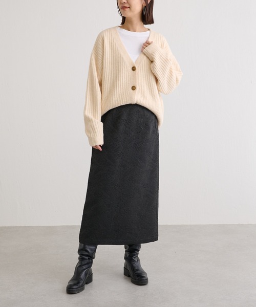 BONbazaar（ボンバザール）の「カラーニットカーデ（カーディガン/ボレロ・レディース・オレンジ/ブルー/グリーン/アイボリー・FREE）」の10枚目の写真