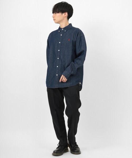 Wrangler（ラングラー）の「【Wrangler/ラングラー】ラッドパンツ/センタープレスパンツ/ スラックステーパードパンツ（チノパンツ・メンズ・ブラック/ブラウン/アイボリー・S/M/L/XL）」の6枚目の写真