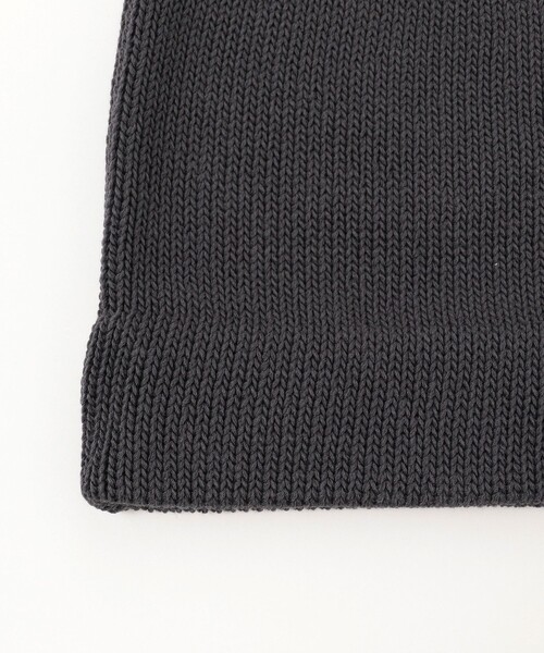 Demi-Luxe BEAMS（デミルクス ビームス）の「AK＋1 / コットン ニットキャップ（ニットキャップ/ビーニー・レディース・ライトグレー/ネイビー/グリーン/チャコールグレー・ONE SIZE）」の11枚目の写真