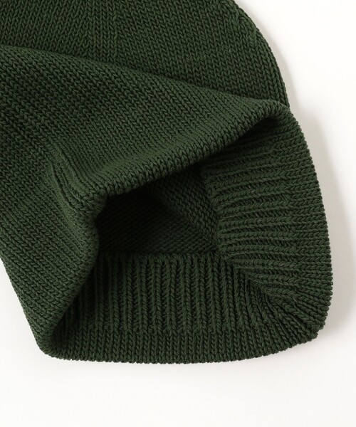 Demi-Luxe BEAMS（デミルクス ビームス）の「AK＋1 / コットン ニットキャップ（ニットキャップ/ビーニー・レディース・ライトグレー/ネイビー/グリーン/チャコールグレー・ONE SIZE）」の15枚目の写真