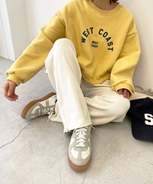 CANAL JEAN | via j(ヴィアジェイ) "WEST COAST"裏起毛トレーナー(スウェット)