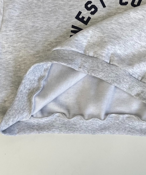 CANAL JEAN（キャナルジーン）の「El mar(エルマール) "WEST COAST"裏起毛トレーナー（スウェット・レディース・ヘザーグレー/イエロー/グリーン・ONE SIZE）」の17枚目の写真