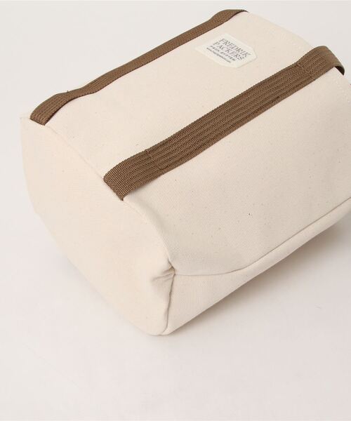 FREDRIK PACKERS(フレドリックパッカーズ)の「FREDRIK PACKERS / フレドリック パッカーズ ドローストリングトート RED DRAW STRING TOTE(トートバッグ・レディース・ナチュラル/ブラック・FREE)」の4枚目の写真