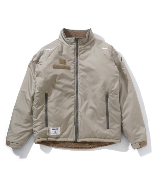 BILLIONAIRE BOYS CLUB（ビリオネア・ボーイズ・クラブ）の「REVERSIBLE NYLON JACKET（ナイロンジャケット・メンズ・ブラック/ベージュ/イエロー・LARGE/MEDIUM/X-LARGE/SMALL）」の3枚目の写真