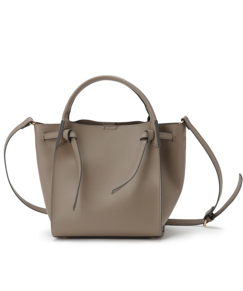 SOUP(スープ)の「◆ベルテッドバッグ(ハンドバッグ・レディース・サンドベージュ/ネイビー・00)」の7枚目の写真