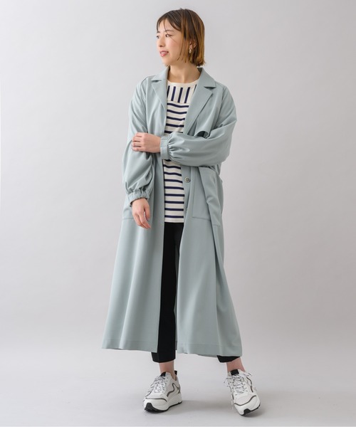 KATHARINE ROSS（キャサリンロス）の「【KATHARINE ROSS】カラーライトトレンチ（トレンチコート・レディース・ピンク/アイボリー/ミント・MEDIUM）」の14枚目の写真