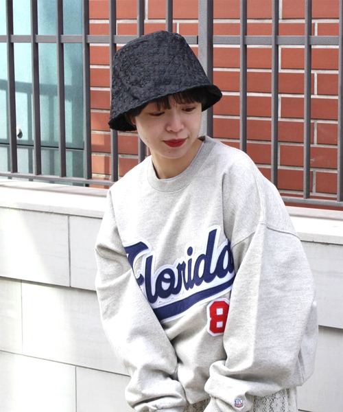 FREAK'S STORE(フリークスストア)の「レースハット(ハット・レディース・ホワイト/ブラック/ピンク・ONE SIZE)」の11枚目の写真