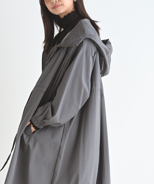 rps（アールピーエス）の「ドロストモッズコート（モッズコート・レディース・チャコールグレー/ライトカーキ/ライトベージュ・M）」の17枚目の写真