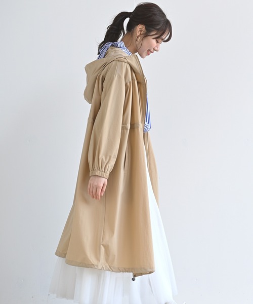 rps（アールピーエス）の「ドロストモッズコート（モッズコート・レディース・チャコールグレー/ライトカーキ/ライトベージュ・M）」の8枚目の写真