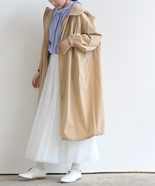 rps（アールピーエス）の「ドロストモッズコート（モッズコート・レディース・チャコールグレー/ライトカーキ/ライトベージュ・M）」の22枚目の写真