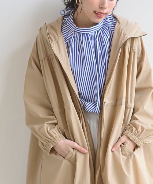 rps（アールピーエス）の「ドロストモッズコート（モッズコート・レディース・チャコールグレー/ライトカーキ/ライトベージュ・M）」の18枚目の写真