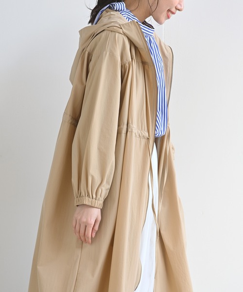 rps（アールピーエス）の「ドロストモッズコート（モッズコート・レディース・チャコールグレー/ライトカーキ/ライトベージュ・M）」の15枚目の写真